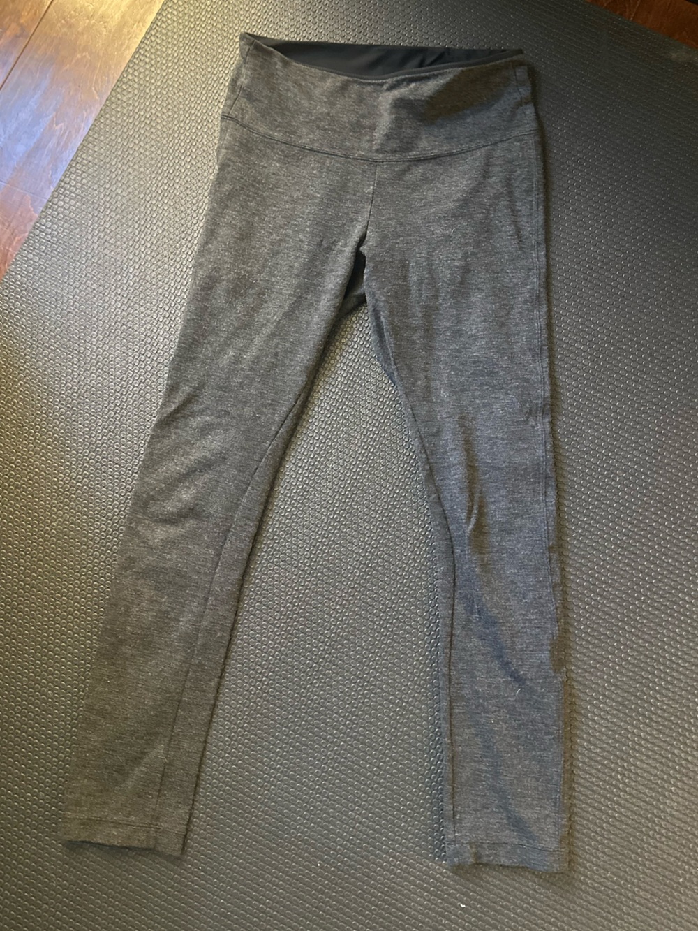 White House Black Market Dark Gray Stretch Leggings